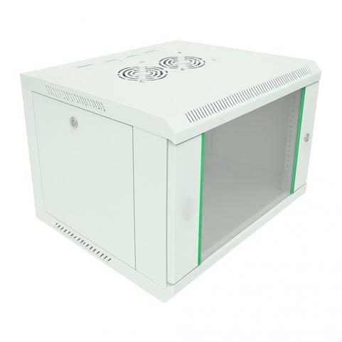 Rack szekrény  6U fali 19" 600x450  szürke RackSys [19034]
