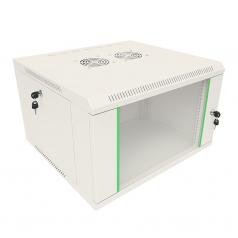 Rack szekrény  6U fali 19" 600x600  szürke RackSys [19036]