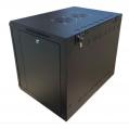 Rack szekrény  9U fali 19" 540x400 fekete RackSys [19039]-a