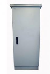 Rack szekrény 27U álló 19"  szürke IP55 600x600 OEM [19081]