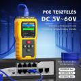Teszter LAN hálózati analizátor PoE NF-8504 Noyafa [19098]-c