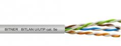 Kábel Cat5E  UTP fali  PVC 305m  szürke TI0006 Bitner [19110]