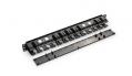 Rack kábelrendező csatorna vízszintes 1U 19" RAB-VP-X02-A2 Triton [19114]-b