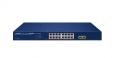 Switch  1G 18p (16x100M/1GRJ45 PoE+2x1G SFP) GS-2210-16P2S Planet [19125]-a