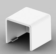 Kcs  20x20mm végzáró LHD fehér 8621 HB Kopos