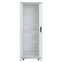 Rack szekrény 32U álló 19" 800x 800 szürke üveg a. RackSys [19222]