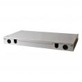 Patch panel opt. Üres 12p (12xSCdlx/LCquad) rack 19" 1U OEM [20153]-a