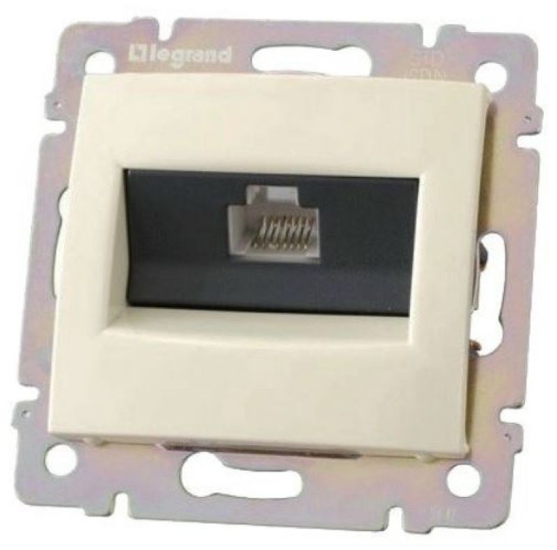 Fali aljzat RJ45 Cat5e UTP 1p Valena 774138 Legrand