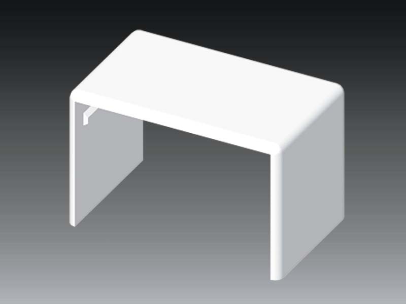 Kcs 60x40mm illesztés-takaró LH fehér 8652 HB Kopos