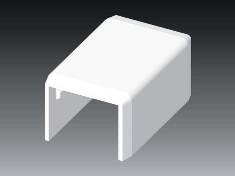 Kcs 25x20mm illesztés-takaró LHD fehér 8912 HB Kopos