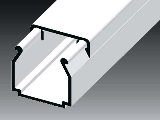 Kcs  17x17mm kábelcsatorna fehér 2m/szál LHD 17X17 Kopos