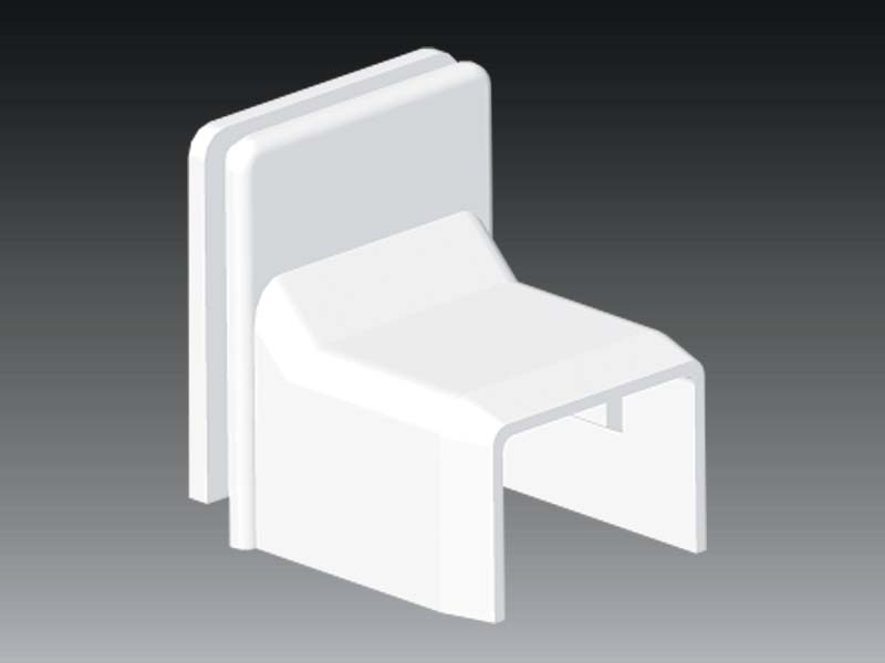Kcs 18x13mm gallér LV 18x13 > LK80x20 fehér 8738 HB Kopos