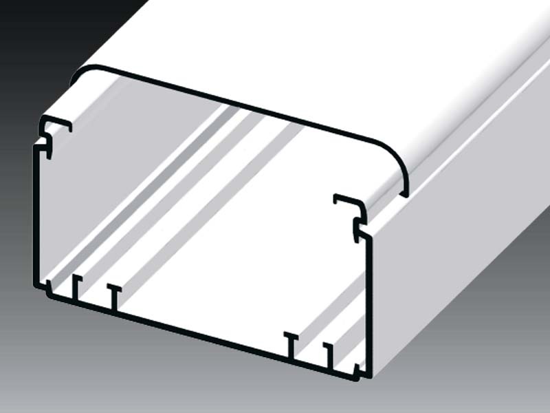 Kcs 100x60mm kábelcsatorna fehér 2m/szál EKE 100X60 HD Kopos