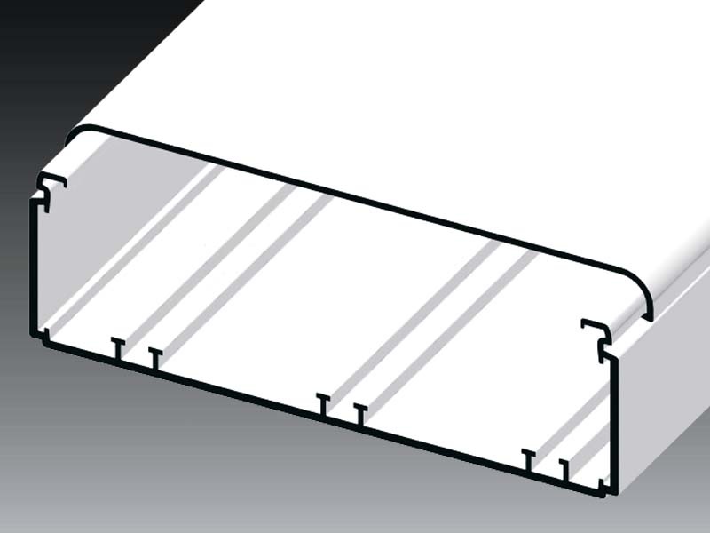 Kcs 180x60mm kábelcsatorna fehér 2m/szál EKE 180X60 HD Kopos
