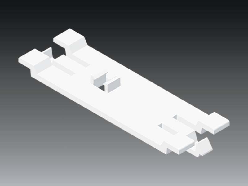 Kcs 60x60mm kábelrögzítő fehér REKE 60 HB Kopos