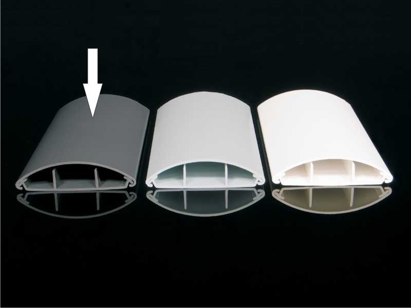 Kcs 75x18 mm taposócsatorna s.szürke 2m/szál LO 75 LD Kopos