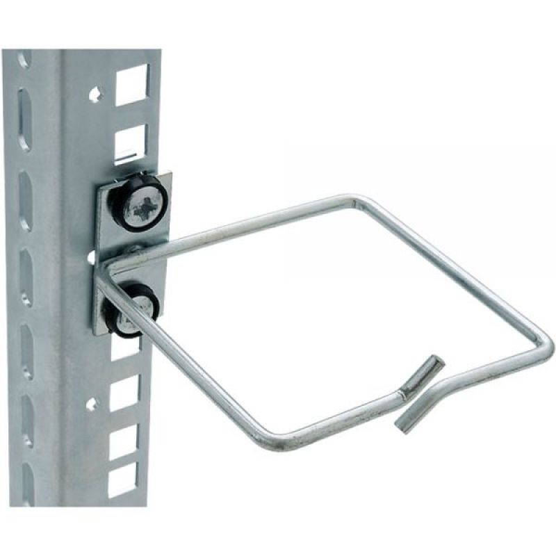 Rack kábelrendező gyűrű 80x80mm ezüst RAX-D3-X88-X3 Triton