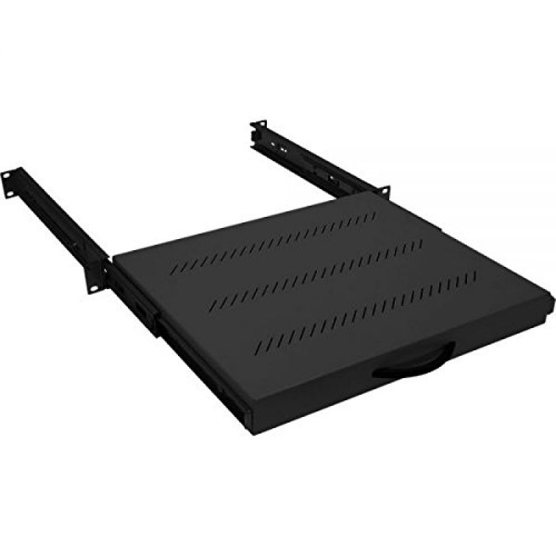 Rack polc 19" 1U 350mm fekete kihúzható RAB-UP-X30-A1 Triton