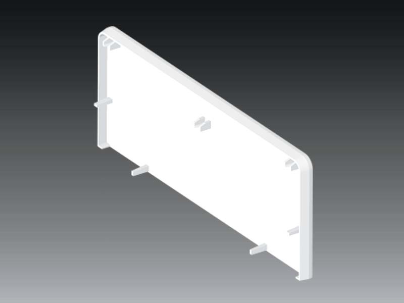 Kcs 160x65mm végzáró PK fehér 8481 HB Kopos