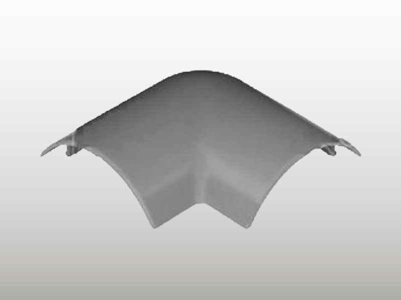Kcs 75x18mm sík-idom LO 75 szürke 8873 LB Kopos