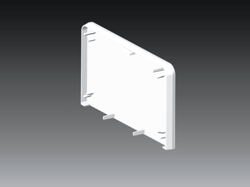 Kcs 90x55mm végzáró PK fehér 8401 HB Kopos