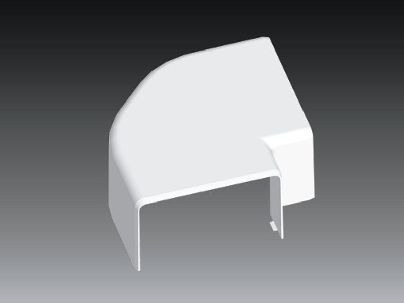 Kcs 90x55mm sík-idom PK fehér 8403 HB Kopos