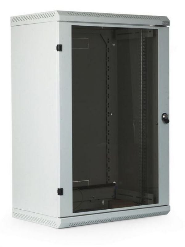Rack szekrény 18U fali 19" szürke RBA-18-AS4-CAY-A1 Triton