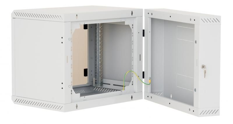 Rack szekrény 6U fali 19" szürke 2 részes RBA-06-AD5-CAY-A1 Triton