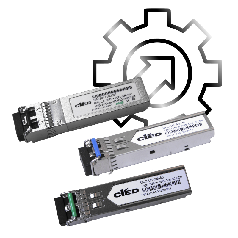 SFP modulok programozása