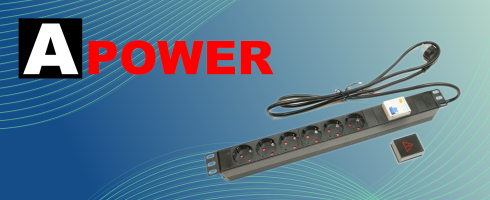 13050 Apower FI relés elosztósáv