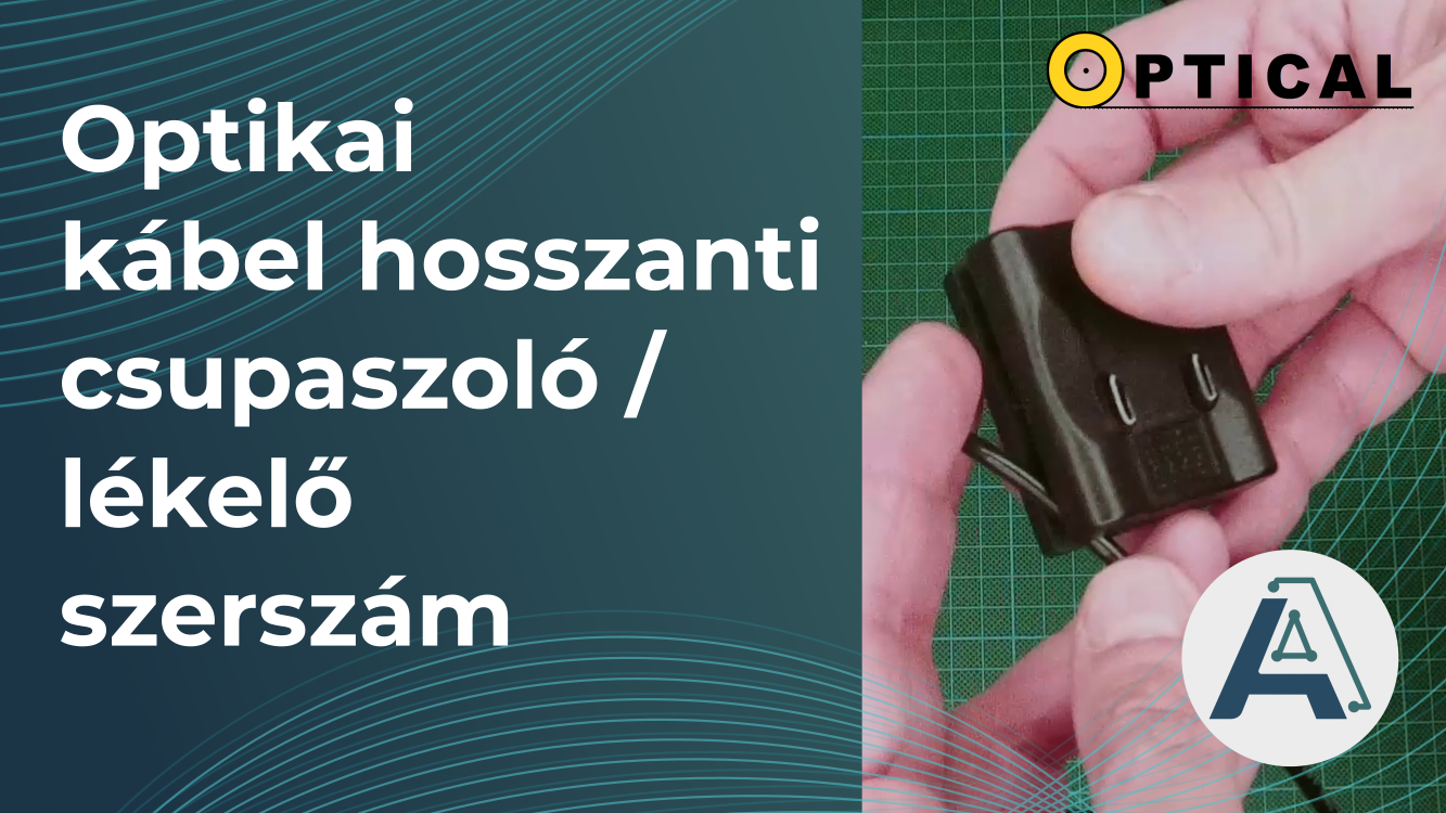 Optikai kábel hosszanti csupaszoló / lékelő szerszám