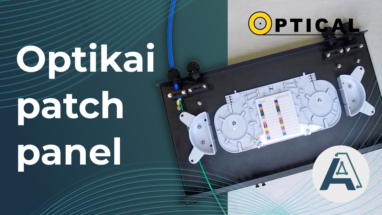 Optical - Optikai Patch panel bemutatása és szerelése /17059